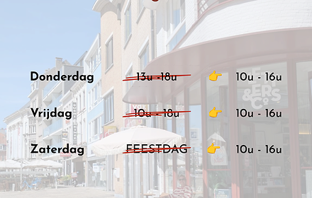 Hete dagen die om aangepaste openingsuren vragen