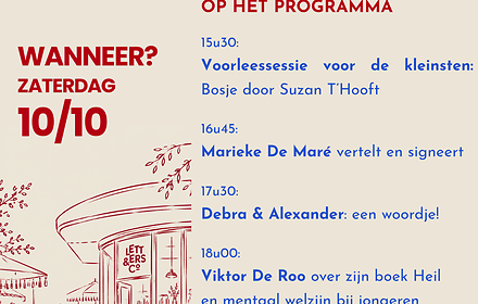 Heropening Letters&Co op 10 oktober!