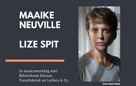 Boekvoorstelling Maaike Neuville en Lize Spit